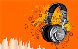 Vector musical theme wallpapers (4) #67087