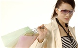 Shopping weiblichen HD Wallpaper (2) #5