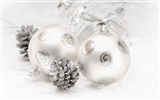 Рождественские шары обои (5) #12