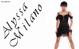 Alyssa Milano krásnou tapetu (2) #25