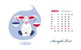 Année du papier peint Rabbit calendrier 2011 (2) #3