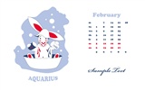 Year of the Rabbit 2011 calendar wallpaper (2) #11