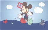 Disney-Zeichentrickfilm Mickey Wallpaper (2) #4