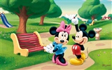디즈니 만화 미키 배경 화면 (4) #18