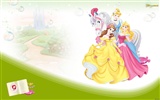 Princess Disney cartoon wallpaper (4) #2