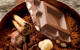 Chocolate close-up wallpaper (2) #17