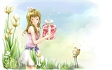 Handbemalte Fantasy Wallpapers (11) #5