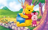 Walt Disney de dibujos animados de Winnie the Pooh fondo de pantalla (2)