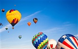 Barevné horkovzdušné balóny tapety (1) #4