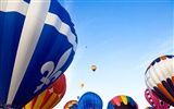 Bunte Heißluftballons Tapete (1) #11