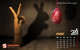 März 2011 Kalender Wallpaper