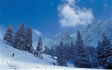 Swiss winter snow wallpaper #9