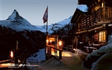 Swiss fond d'écran de neige en hiver #24