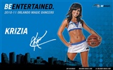NBA Saison 2010-11, die Magic Cheerleader Tapete #12