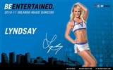 NBA la saison 2010-11, le Magic cheerleaders fond d'écran #13