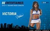 NBA Saison 2010-11, die Magic Cheerleader Tapete #19