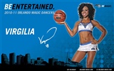 NBA Saison 2010-11, die Magic Cheerleader Tapete #20