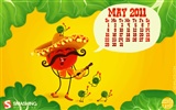 Mai 2011 Kalender Wallpaper (1) #14