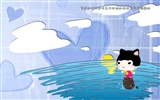 Baby cat cartoon wallpaper (2) #20