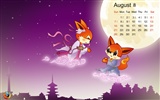 August 2011 Kalender Wallpaper (1) #2