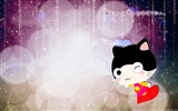 Baby-Katze Cartoon wallpaper (3) #11