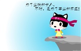 Baby-Katze Cartoon wallpaper (4) #16