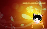 Baby-Katze Cartoon wallpaper (4) #17