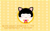 Baby-Katze Cartoon wallpaper (4) #19