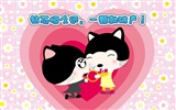 Baby-Katze Cartoon wallpaper (5) #2