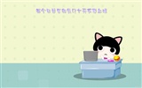 Baby cat cartoon wallpaper (5) #3