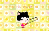 Baby cat cartoon wallpaper (5) #13