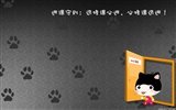 아기 고양이 만화 배경 화면 (5) #14