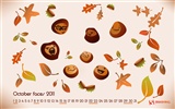 Oktober 2011 Kalender Wallpaper (2) #5