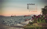 Oktober 2011 Kalender Wallpaper (2) #6