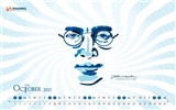 Oktober 2011 Kalender Wallpaper (2) #12