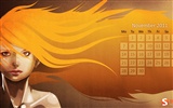 11 2011 Calendario fondo de pantalla (1) #6