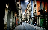 Španělsko Girona HDR-styl tapety #3