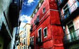 Španělsko Girona HDR-styl tapety #4