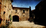 Španělsko Girona HDR-styl tapety #13