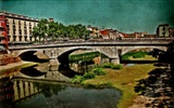 Испания Girona HDR-стиля обои #15
