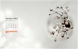 Janvier 2012 Fonds d'écran Calendrier #16