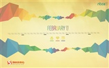 Februar 2012 Kalender Wallpaper (1) #11