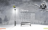 Februar 2012 Kalender Wallpaper (2) #5