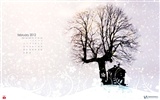 Février 2012 Calendar Wallpaper (2) #15