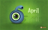 De abril de 2012 fondos de pantalla de calendario (2)