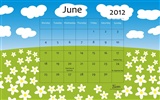 2012年6月カレンダー壁紙（1） #2