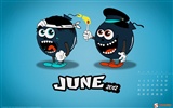 June 2012 Calendar wallpapers (1) #17