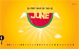 Juin 2012 fonds d'écran calendrier (1) #18