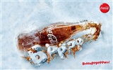 Coca-Cola belle annonce papier peint #8