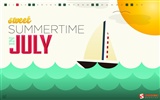 Července 2012 Kalendář Tapety na plochu (2) #9
